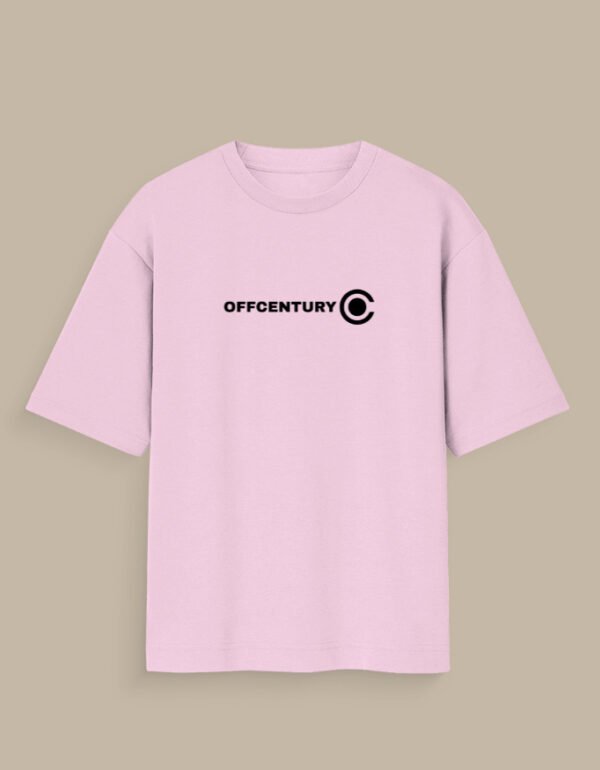 Light Baby Pink Oversized Standard T-Shirt - Image 2
