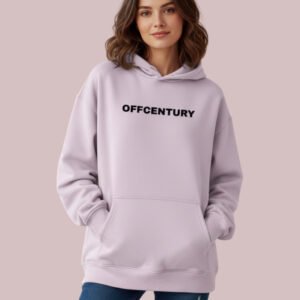 Plain Light Baby Pink Oversized Hoodie